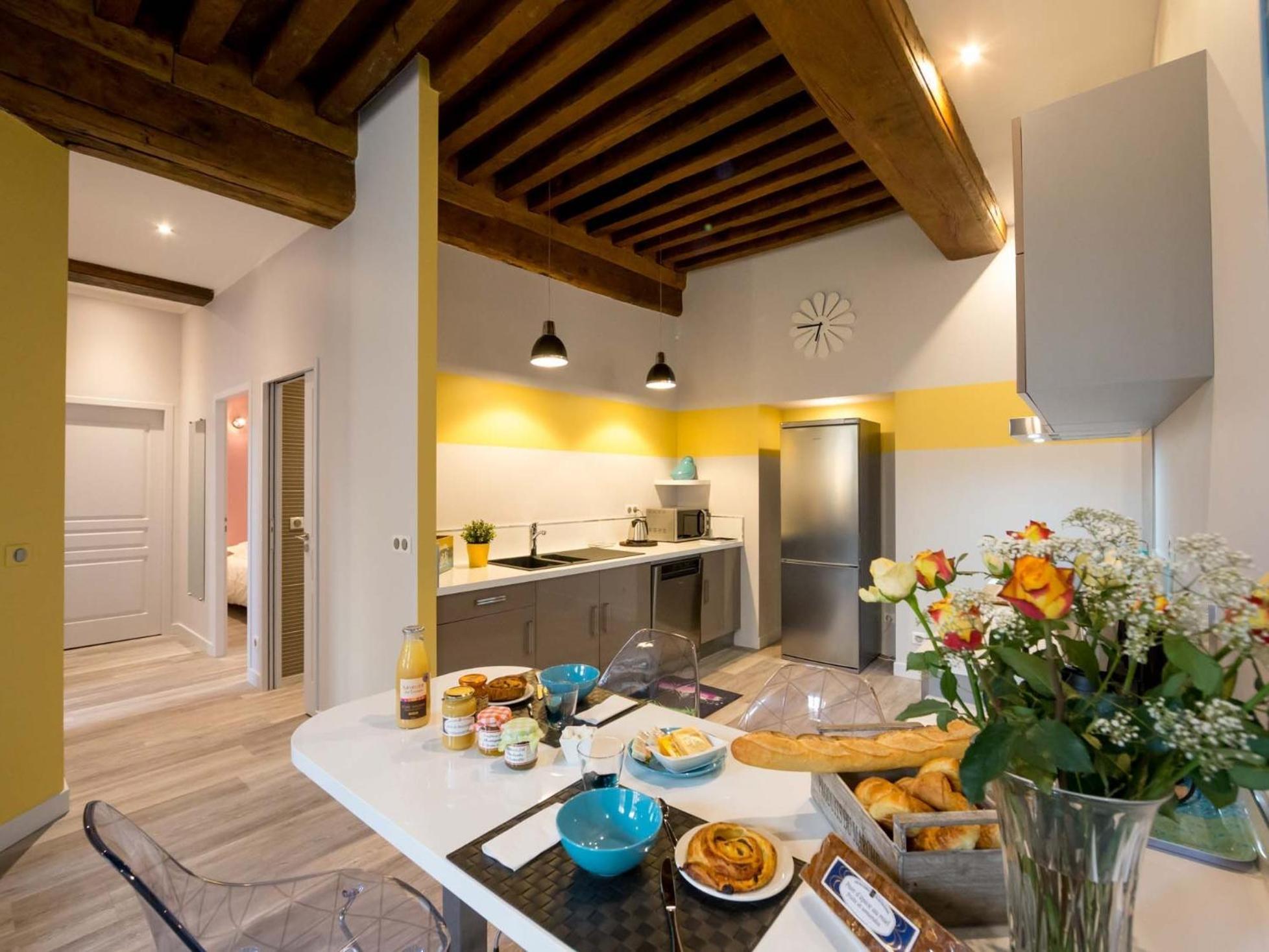 Residence Beaune Sweet Home, 4 Appartements D'Exception Avec Parking Inclus Phòng bức ảnh